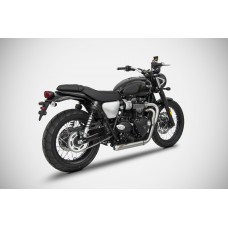 ZARD "CROSS" Exhaust for Triumph Street Scrambler